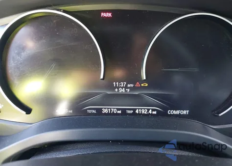 2021 BMW X3 Sdrive30I z USA, uszkodzony, nr VIN 5UXTY3C00M9E33243